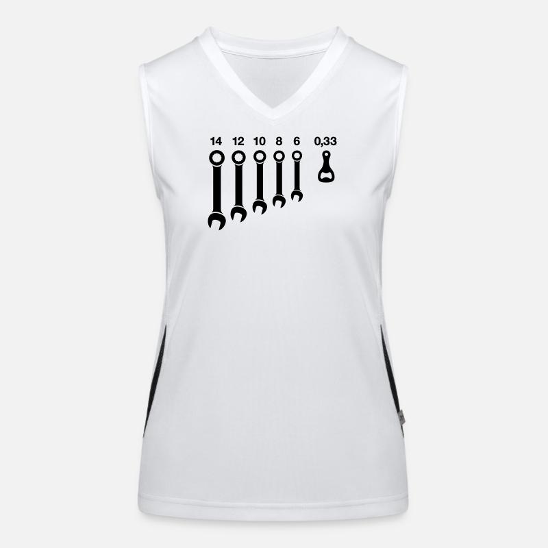 Wrench / wrenches beer bottle opener tools Women's Functional Contrast Tank Top