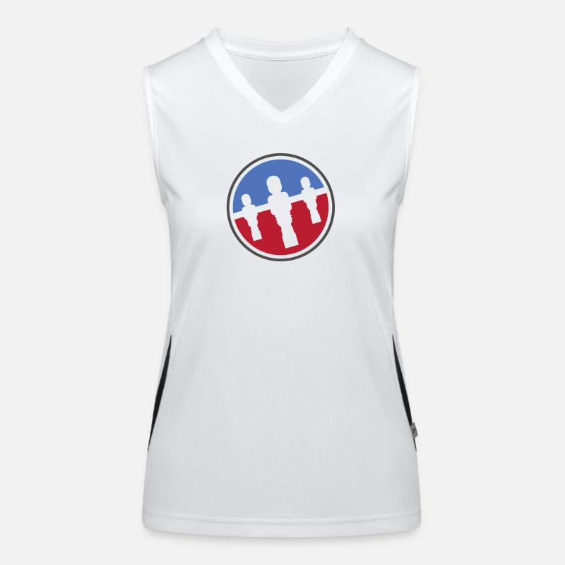 Kicker Logo Funktionelles Kontrast-Tank Top für Frauen