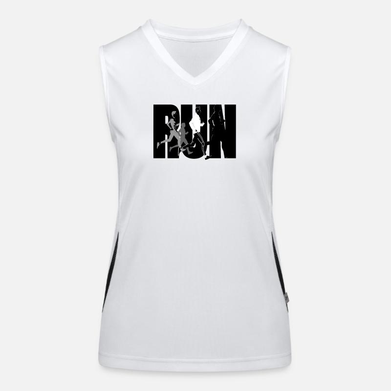 Runner Stuff - Courir Débardeur respirant contrasté Femme