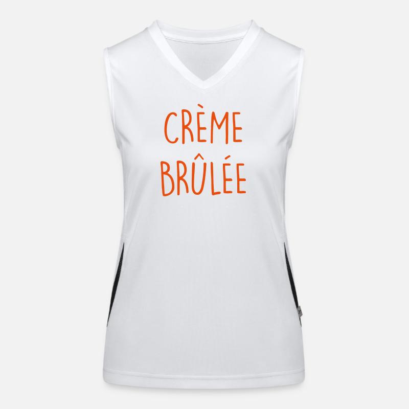 PUDDING À LA CRÈME BRÛLÉE Débardeur respirant contrasté Femme