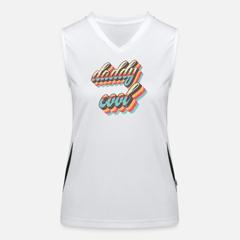 Daddy Cool Funktionelles Kontrast-Tank Top für Frauen