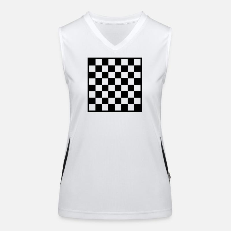 Échecs | échecs Débardeur respirant contrasté Femme