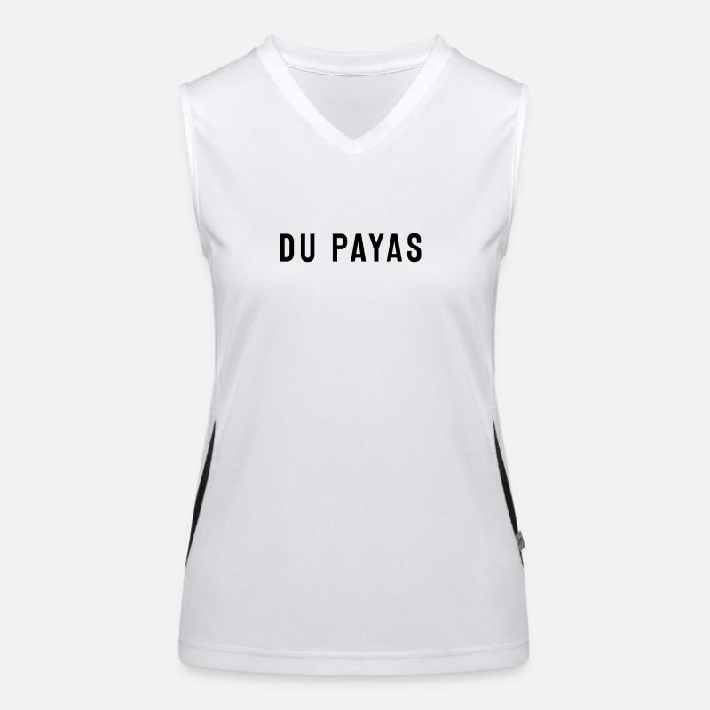 Payas Schweizerdeutsch Funktionelles Kontrast-Tank Top für Frauen