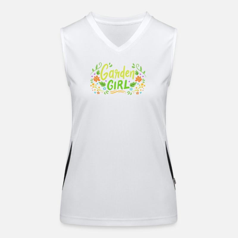 Garten Gartenarbeit Gärtnern Funktionelles Kontrast-Tank Top für Frauen