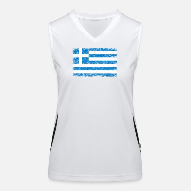 Grèce Débardeur respirant contrasté Femme