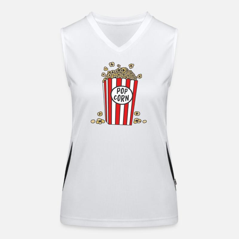 Pop-corn Débardeur respirant contrasté Femme