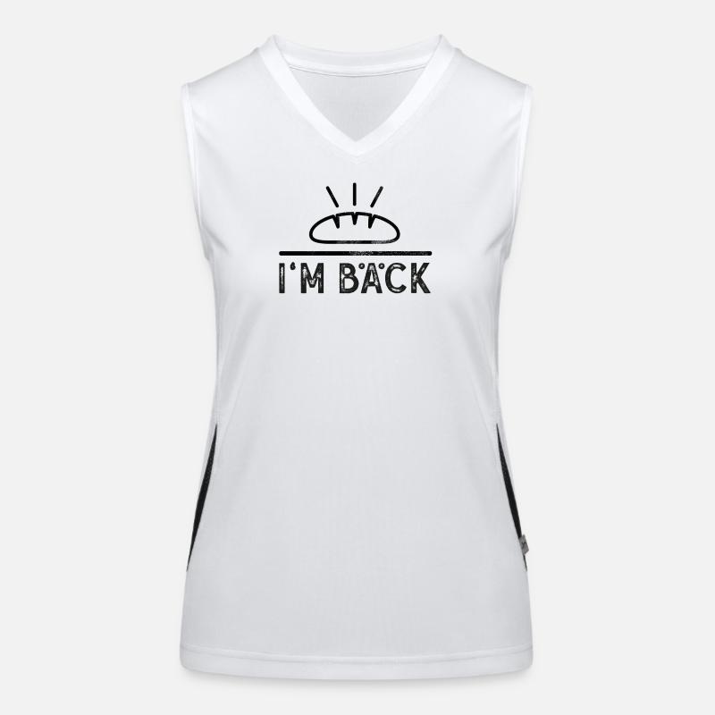 I'm bäck - Baker (2s) Women's Functional Contrast Tank Top