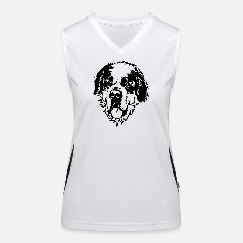St. Bernard's Head Women's Functional Contrast Tank Top