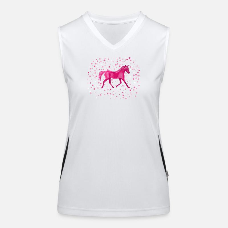 Astres de poney Débardeur respirant contrasté Femme