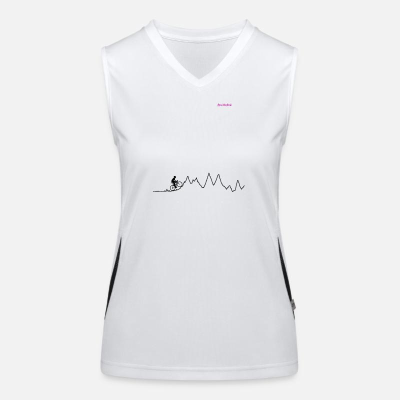 cyclisme Débardeur respirant contrasté Femme