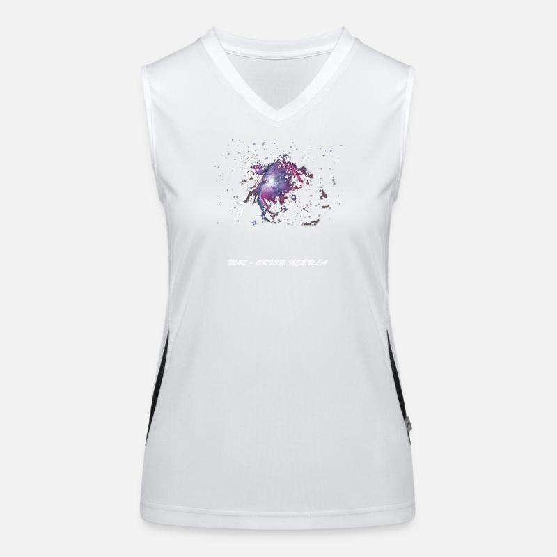 M42 - Orionnebel Funktionelles Kontrast-Tank Top für Frauen