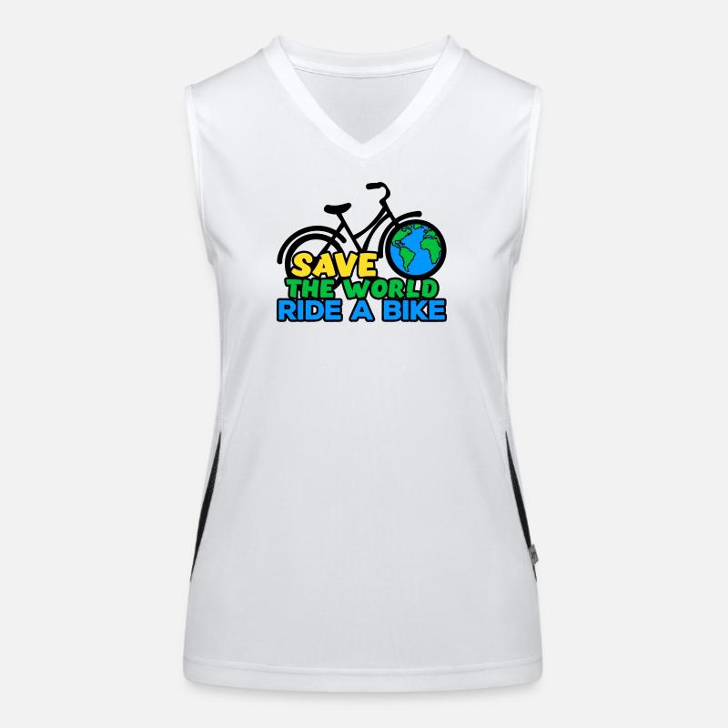 Umwelt Mutter Erde Statement Umweltschutz Funktionelles Kontrast-Tank Top für Frauen