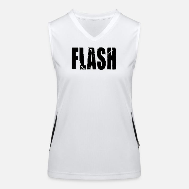 FLASH CLAIM avec flash Débardeur respirant contrasté Femme