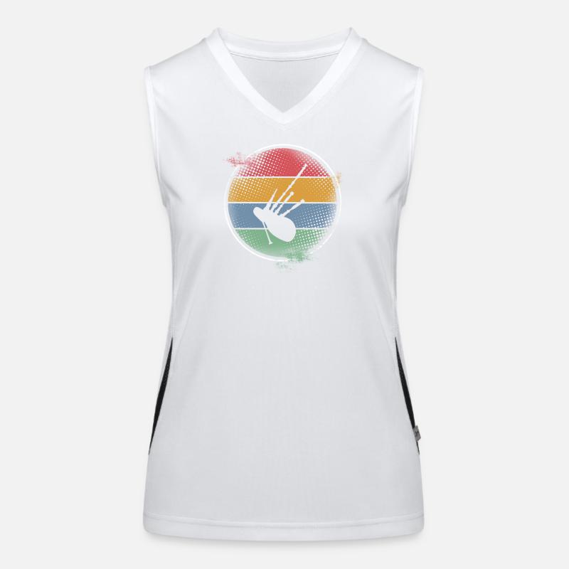 Cornemuse Débardeur respirant contrasté Femme