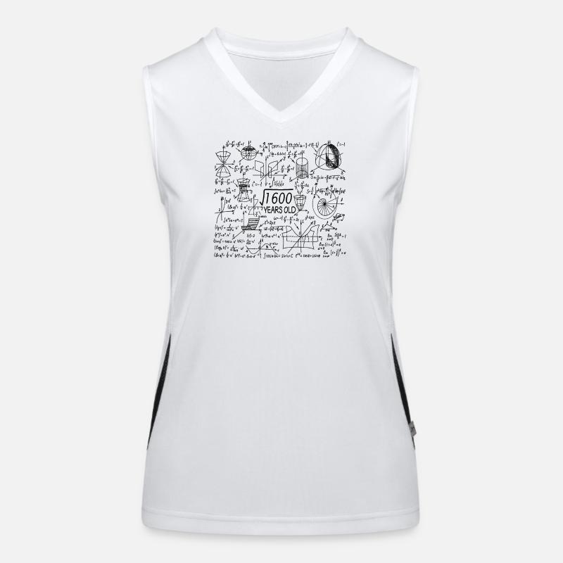 40 ans pour les profs de maths et les geeks en maths Débardeur respirant contrasté Femme