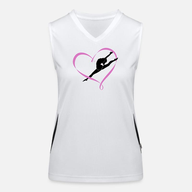 Dance Funktionelles Kontrast-Tank Top für Frauen
