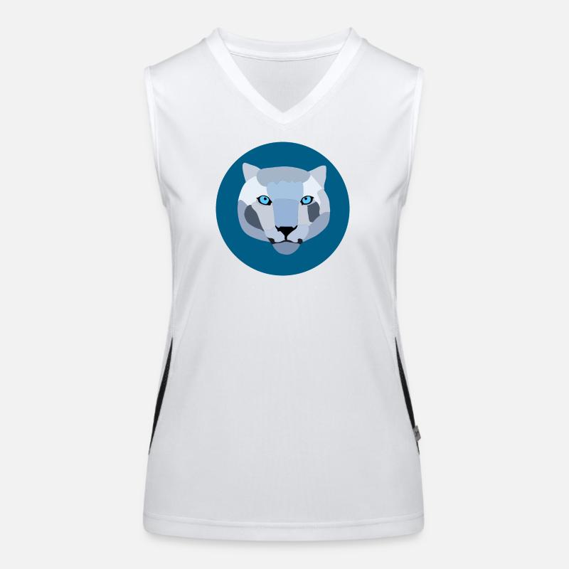Mountain Lions Silver Cats Women's Functional Contrast Tank Top