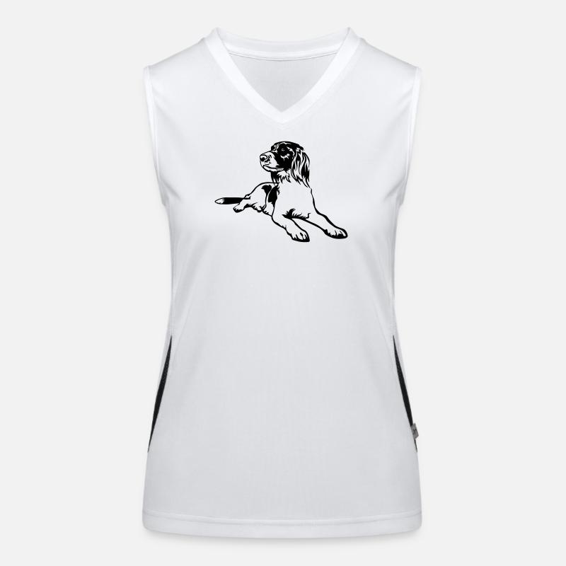 Münsterländer Funktionelles Kontrast-Tank Top für Frauen