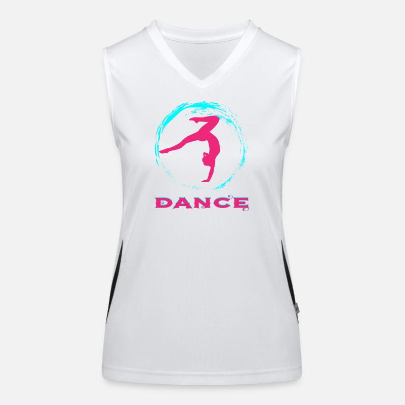 Dance Funktionelles Kontrast-Tank Top für Frauen
