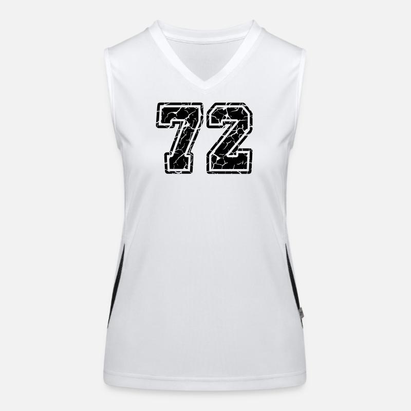 72 erodiert Funktionelles Kontrast-Tank Top für Frauen