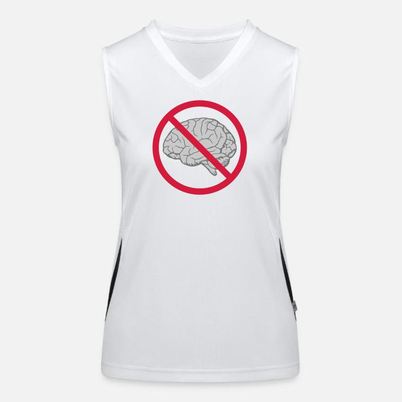 Brain Forbidden Shield Women's Functional Contrast Tank Top