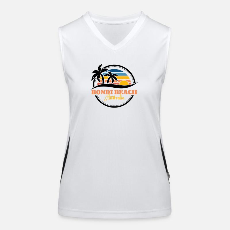 Bondi Beach - Sydney Australien Funktionelles Kontrast-Tank Top für Frauen