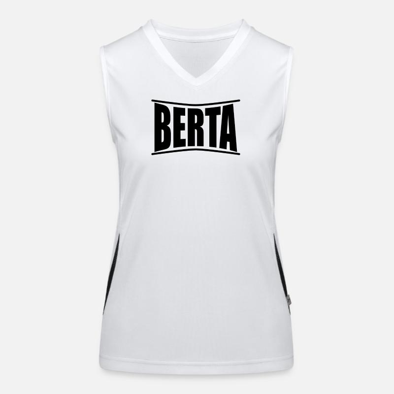 Berta T-Shirt Geschenkidee Funktionelles Kontrast-Tank Top für Frauen
