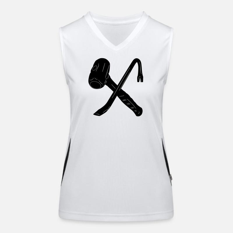 Demolition tools Women's Functional Contrast Tank Top
