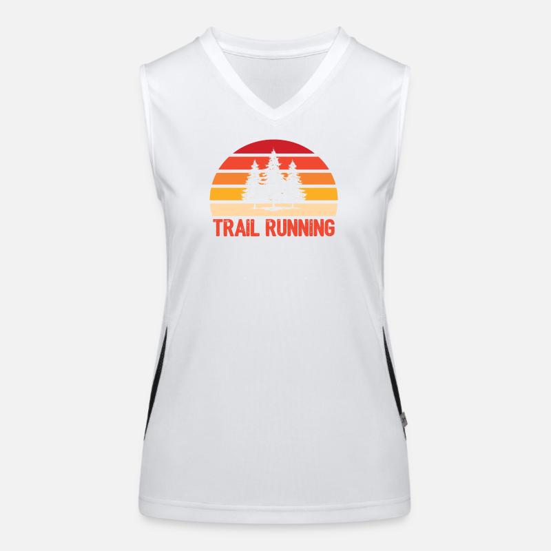 Trail Running Women's Functional Contrast Tank Top