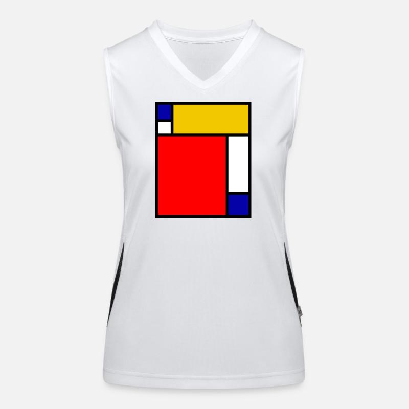 Mondrian 4 Women's Functional Contrast Tank Top