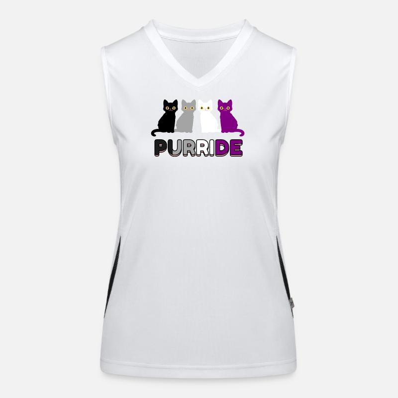 Purride Ace Pride Débardeur respirant contrasté Femme