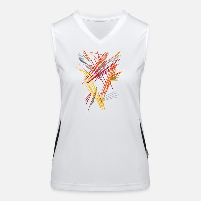 Modern Funktionelles Kontrast-Tank Top für Frauen