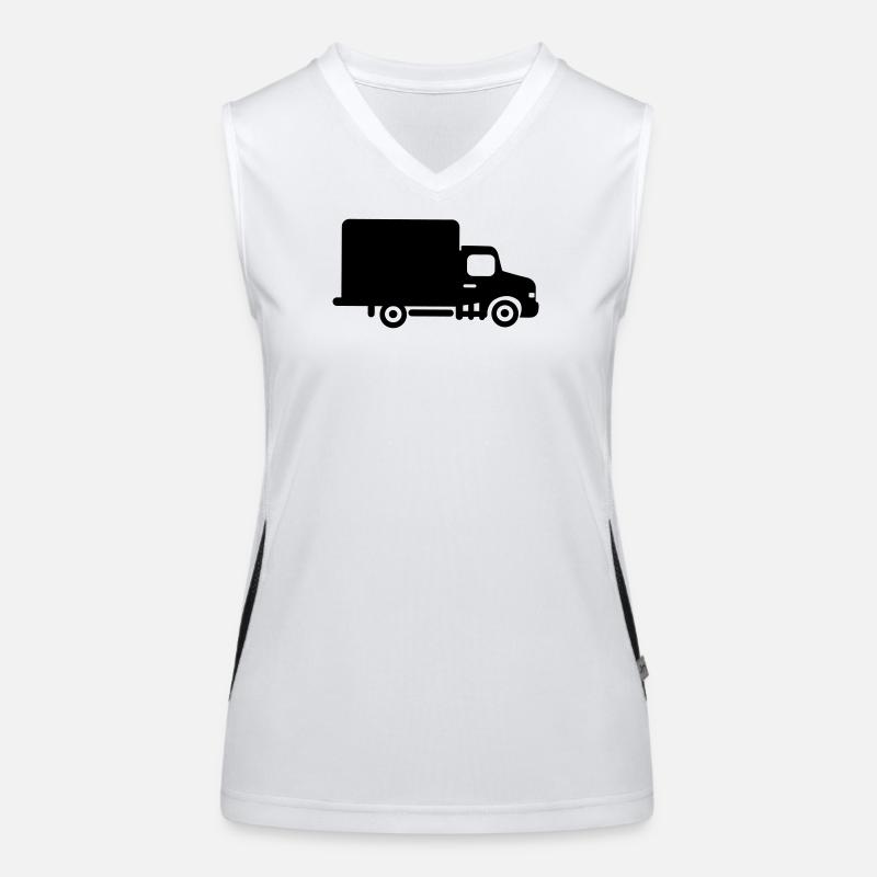 Transporter Van Funktionelles Kontrast-Tank Top für Frauen