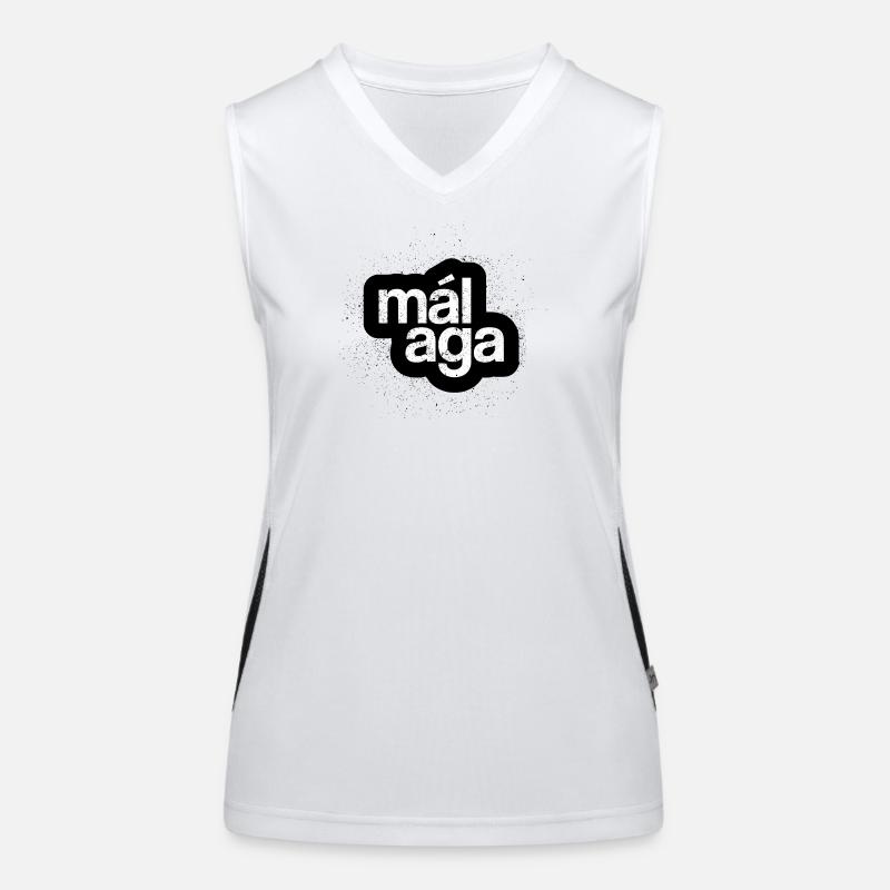 Malaga Débardeur respirant contrasté Femme