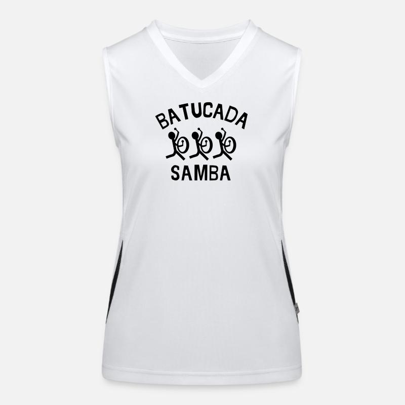 batucada, samba, carnaval, rio Débardeur respirant contrasté Femme