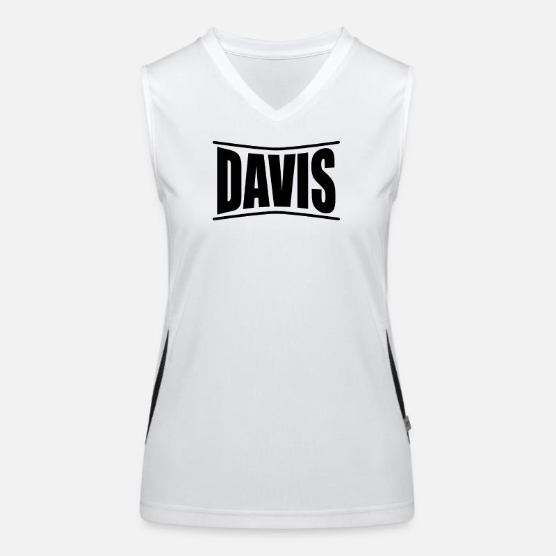 Idée cadeau t-shirt Davis Débardeur respirant contrasté Femme