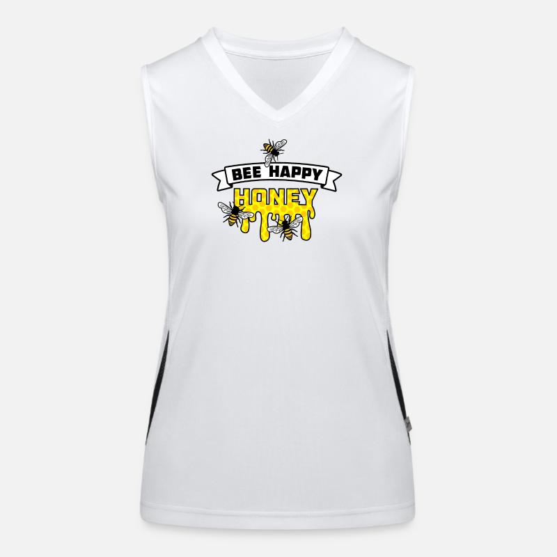 Be cheerful Women's Functional Contrast Tank Top