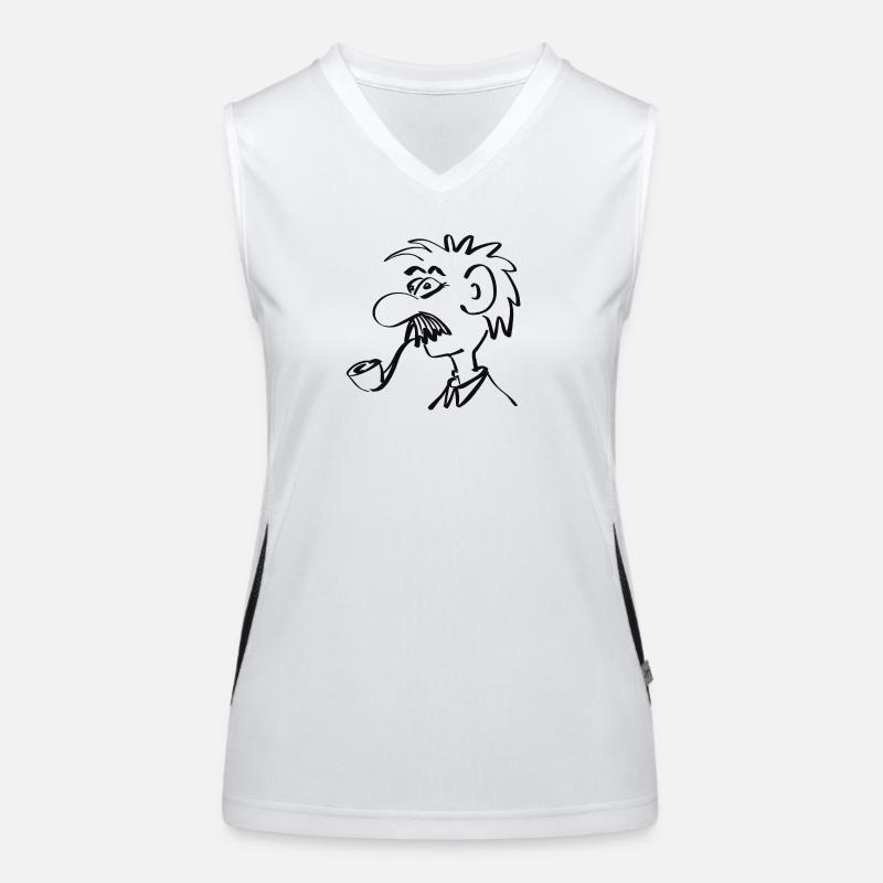 Ein stein Funktionelles Kontrast-Tank Top für Frauen