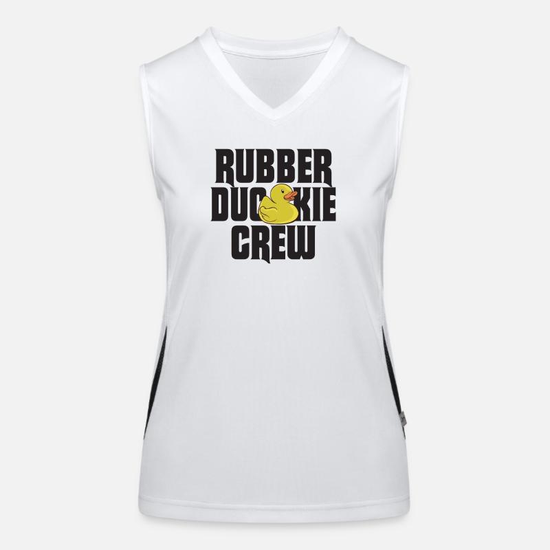 Rubber Duck Rubber Duckie Crew Women's Functional Contrast Tank Top
