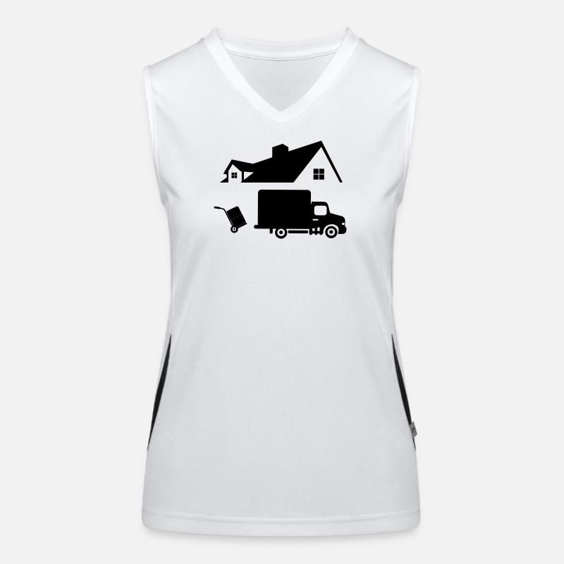 Movers logo Women's Functional Contrast Tank Top