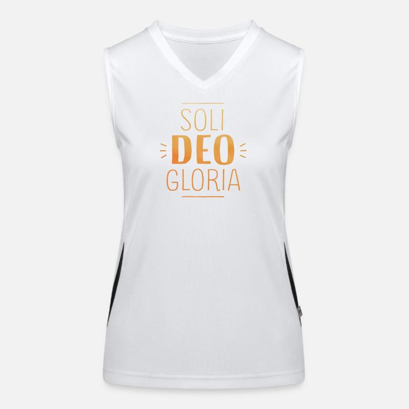 Soli Deo Gloria Débardeur respirant contrasté Femme