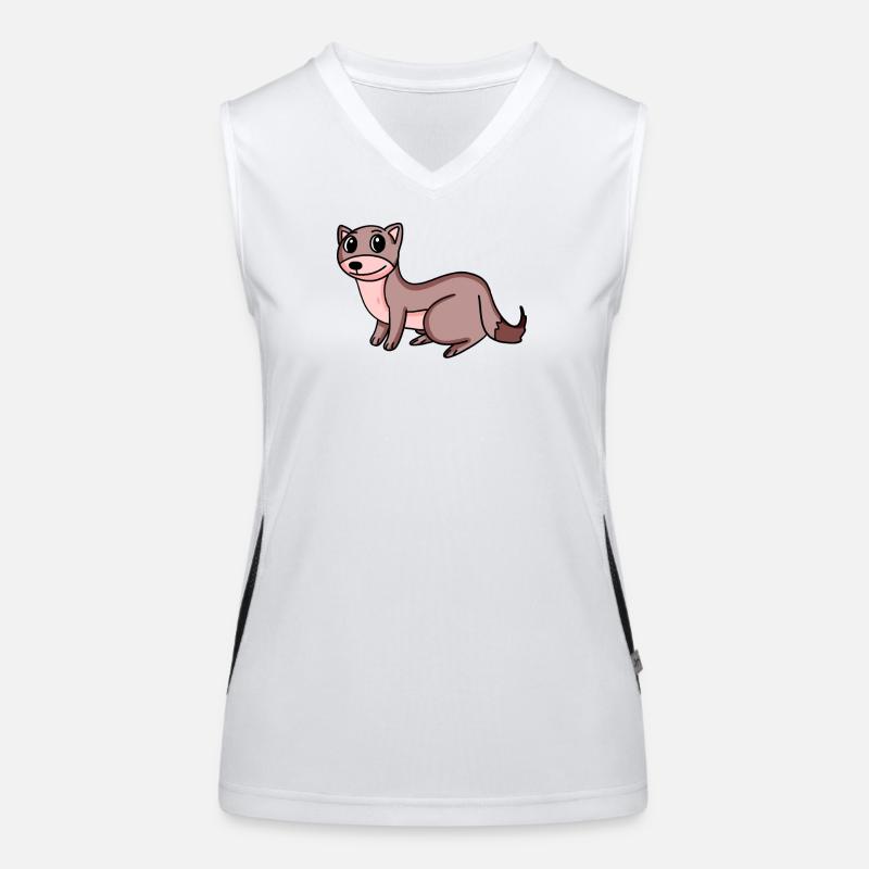 Weasel Marten Women's Functional Contrast Tank Top