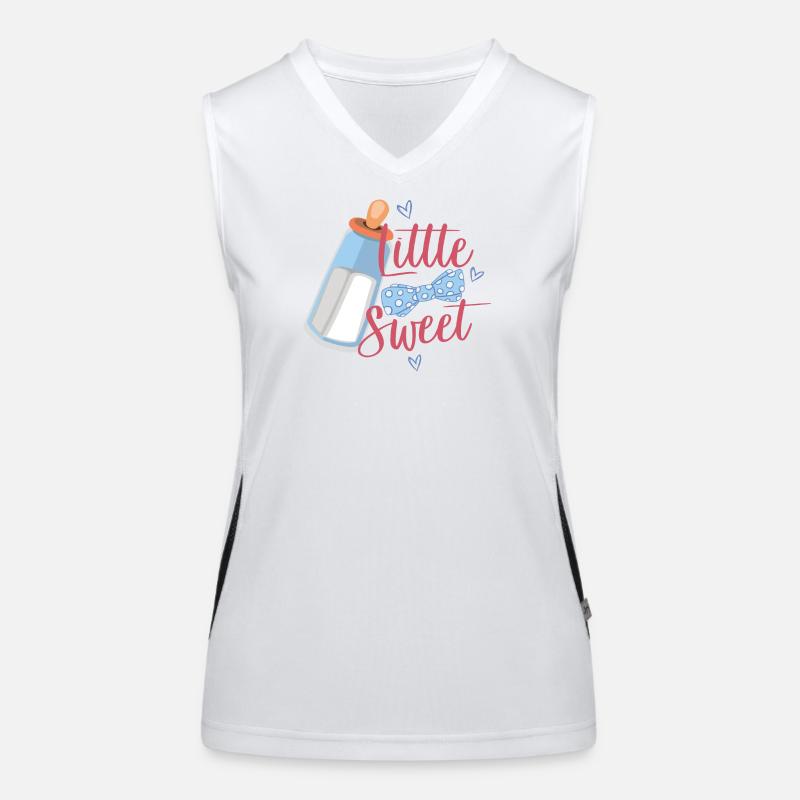 Bébé petit et doux Débardeur respirant contrasté Femme