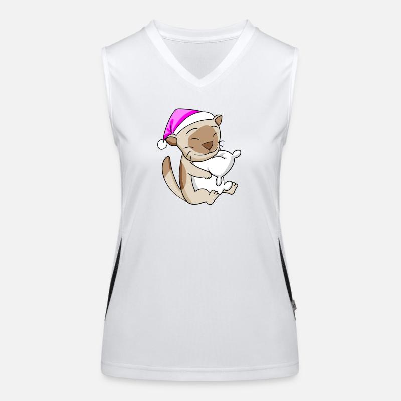 Katze Katzenrasse Burma-Katze Funktionelles Kontrast-Tank Top für Frauen