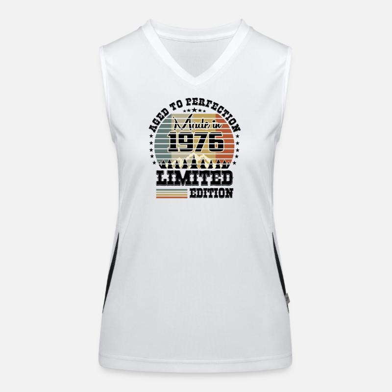 1976 Limited Edition Funktionelles Kontrast-Tank Top für Frauen