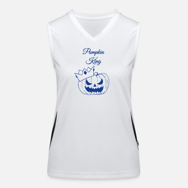 Roi Citrouille Débardeur respirant contrasté Femme