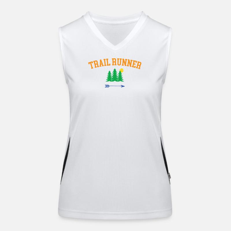 Trail Runner Women's Functional Contrast Tank Top