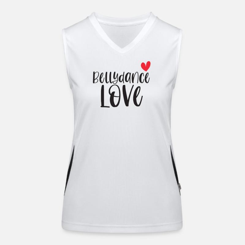 Belly Dancing Belly Dancer Love Gift Women's Functional Contrast Tank Top