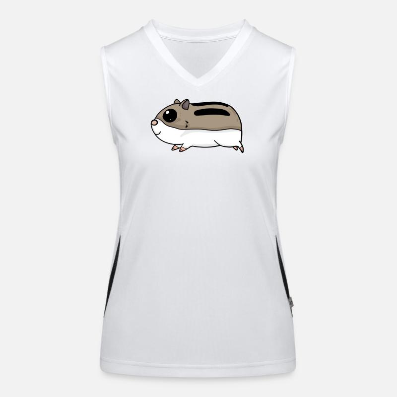 Hamster Rodents Women's Functional Contrast Tank Top