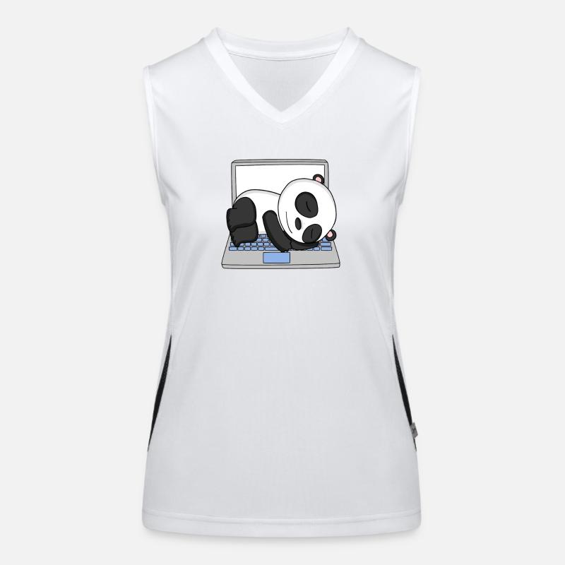 Panda Women's Functional Contrast Tank Top